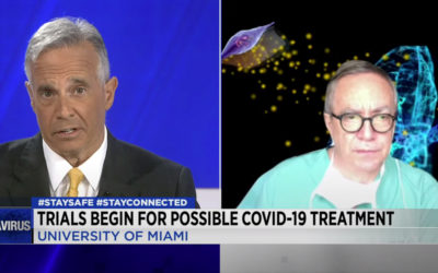 1st UC-MSC Infusion given to gravely ill COVID-19 patient ahead of Miami clinical trial